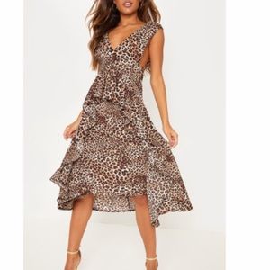 Cheetah print dress